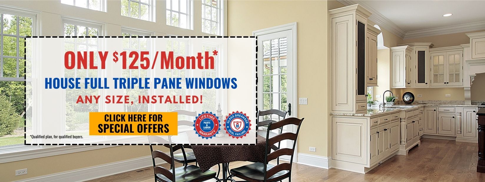 House Full of Triple Pane Windows